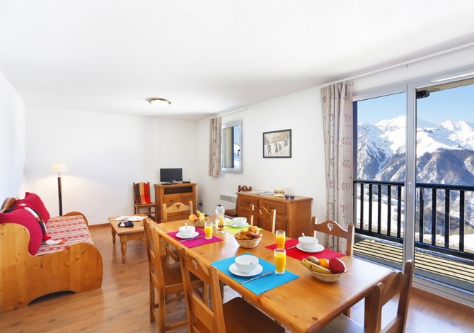 2 Kamer appartement met cabine 4/6 personen - Nemea Résidence Le Hameau de Balestas - Peyragudes