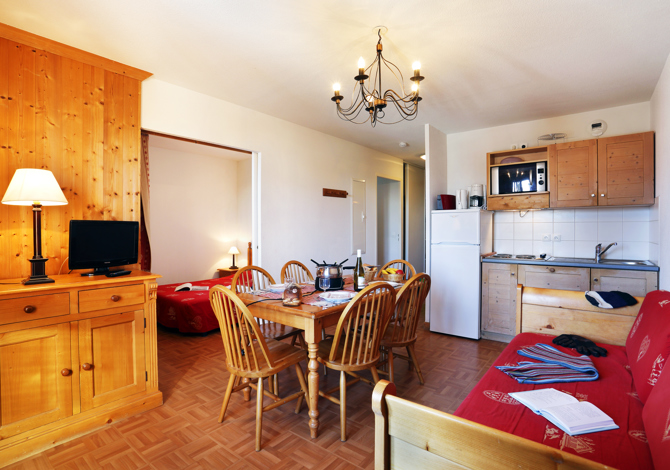 3 Kamer appartement 4/6 Personen - Résidence Les Chalets des Cimes 3* - La Toussuire