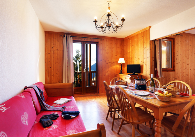 3 Kamer appartement cabine 6/8 personen - Résidence Les Chalets des Cimes 3* - La Toussuire