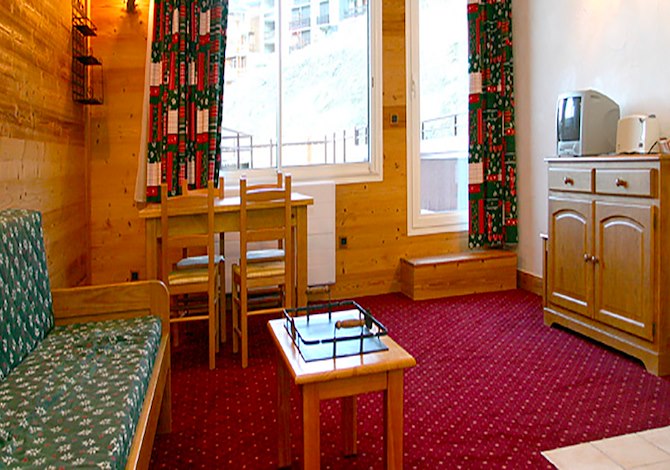 2 Kamer appartement 6 personen Cabine - Résidence Vacanceole Lautaret 5 - Les Deux Alpes 1800