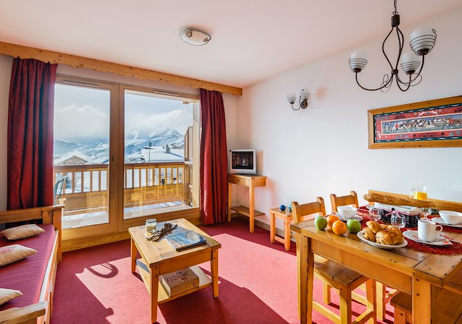 2-kamer appartement - 2 t/m 4 personen - travelski home select - Résidence L'Ecrin des Sybelles 4* - La Toussuire