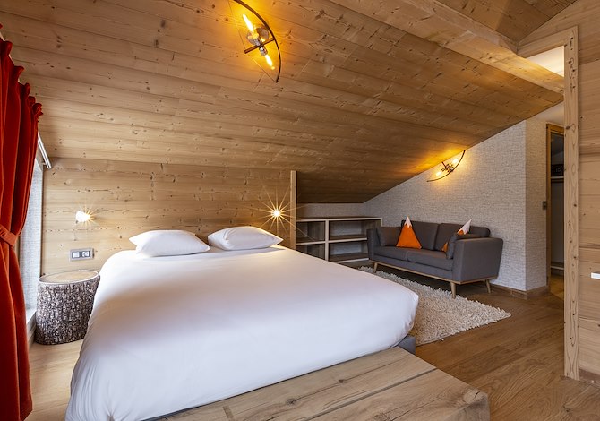 Suite 2 personen Sommet - Hôtel Base Camp Lodge - Bourg Saint Maurice