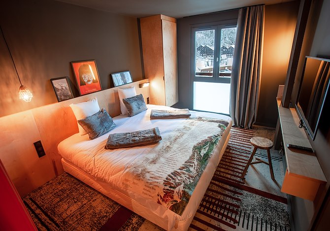 Kamer appartement voor 2 Personen Access niet terugbetaalbaar - La Folie Douce Hotels Chamonix - Chamonix Centre