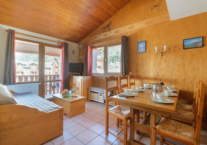 2 Kamer appartement 4/6 Personen Familie met cabine - Résidence Les Balcons de Val Cenis Le Haut 3* - Val Cenis Lanslevillard