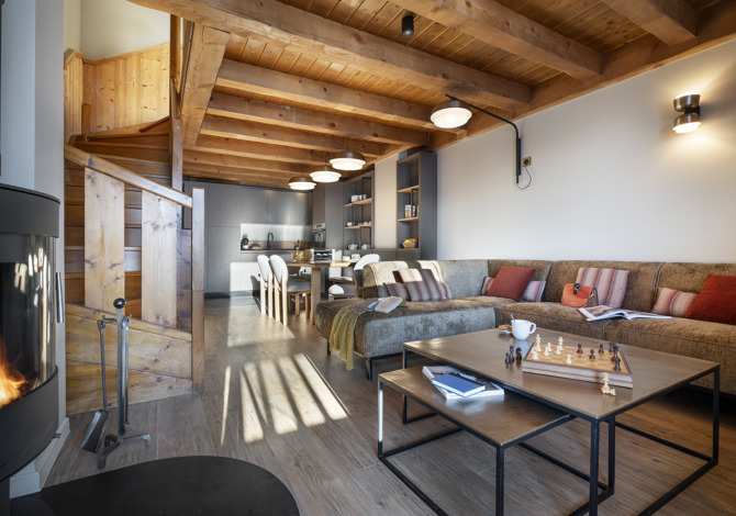 Kamer appartement 8 Personen met Zuidzijde - Résidence L'Oxalys **** - Val Thorens
