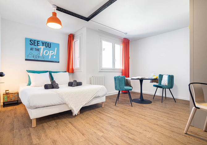 COSY Kamer appartement 5 personen - travelski home select - Residentie & Hostel Yoonly & Friends - Risoul