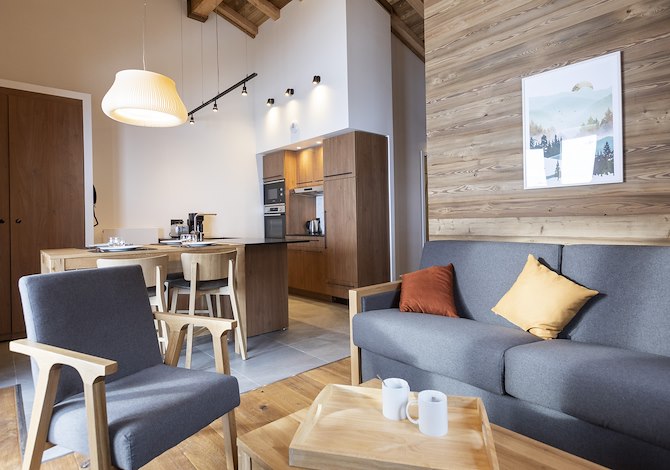 2 Kamer appartement 2/4 Personen - Résidence Les Balcons Platinium de Val Cenis 5* - Val Cenis Lanslevillard