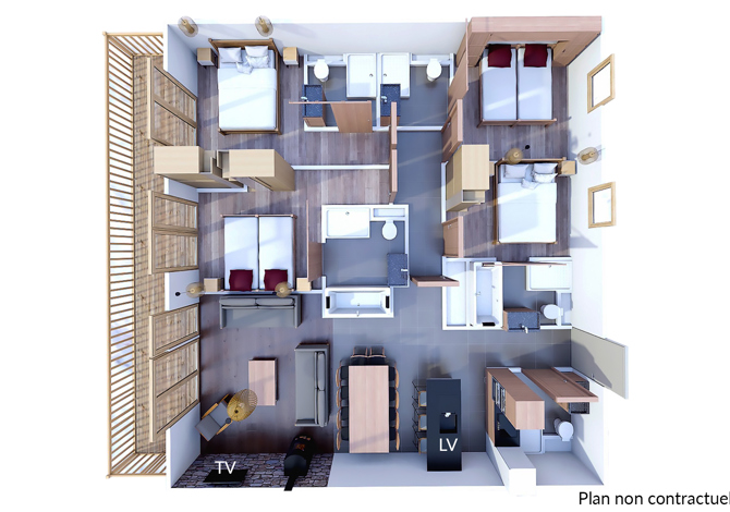 Résidence Les Balcons Platinium de Val Cenis 5* - Val Cenis Lanslevillard