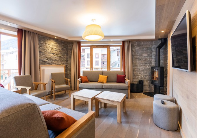 6 Kamer appartement 10/12 Personen - Résidence Les Balcons Platinium de Val Cenis 5* - Val Cenis Lanslevillard