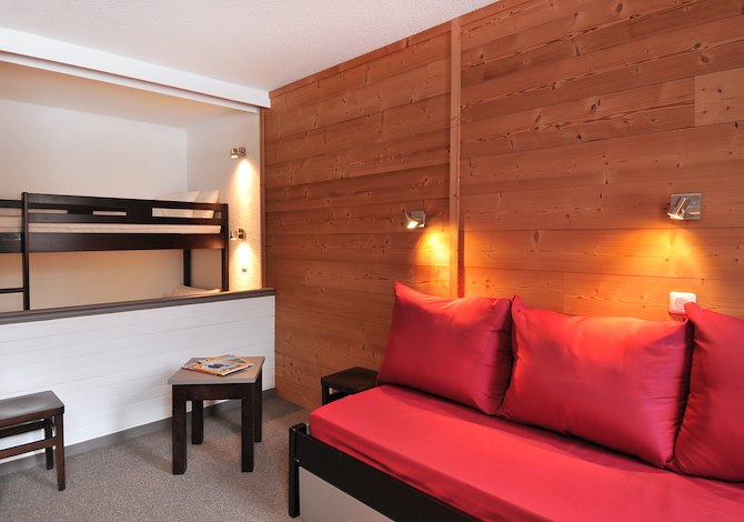 Studio 3/4 personen n°426 uitzicht vallei - travelski home select - Residence Les Glaciers - Plagne Bellecôte