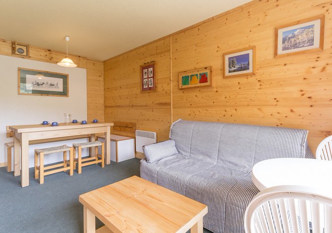 Studio 4/5 personen pistezicht 0508 - travelski home classic - Résidence Pégase - Le Corbier