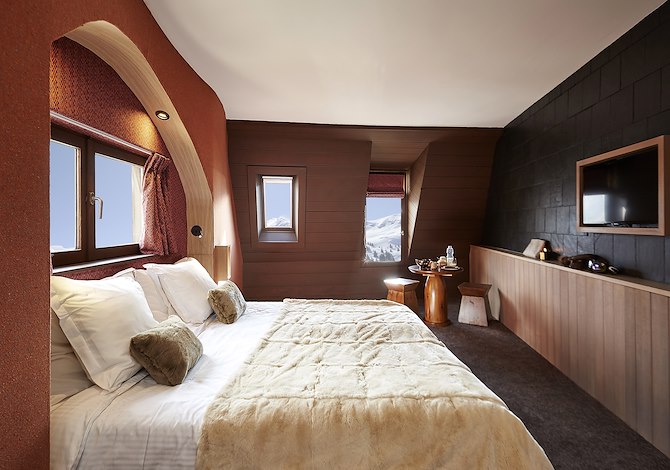Superior Familie Kamer appartement 3 Personen op basis van halfpension - Hôtel des Dromonts *** - Avoriaz