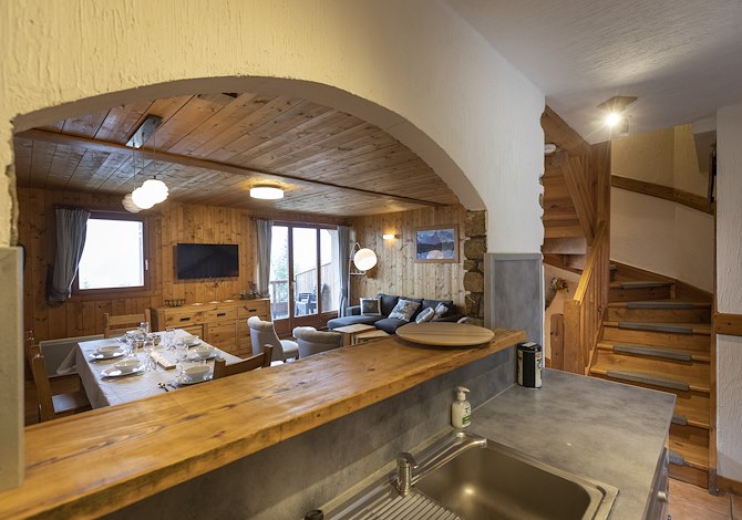 Chalet 7 kamer appartement 12 personen - MMV Mountain Collection Chalet Kandahar – Le Kitz - La Rosière