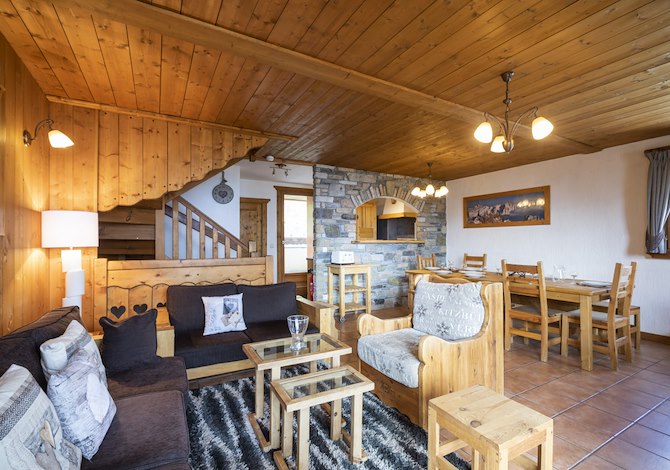 Chalet 7 kamers 12 personen - MMV Mountain Collection Chalet du Kandahar – Hahnenkamm - La Rosière