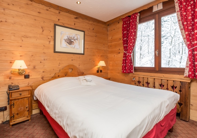 Petite Chambre 2 Personnes Nord (zonder uitzicht) met ontbijt - Hôtel Carlina *** - La Clusaz