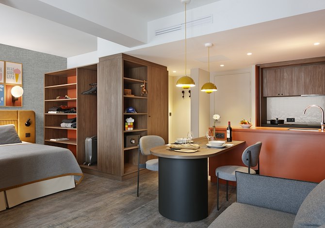 Studio 2 personen J-30 - RockyPop Flaine Appartements & Spa - Flaine Forum 1600