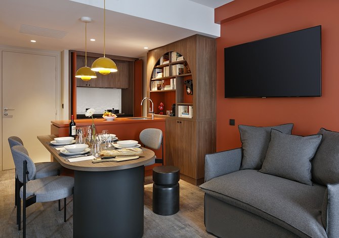 3 kamer appartement 5 personen J-14 - RockyPop Flaine Appartements & Spa - Flaine Forum 1600