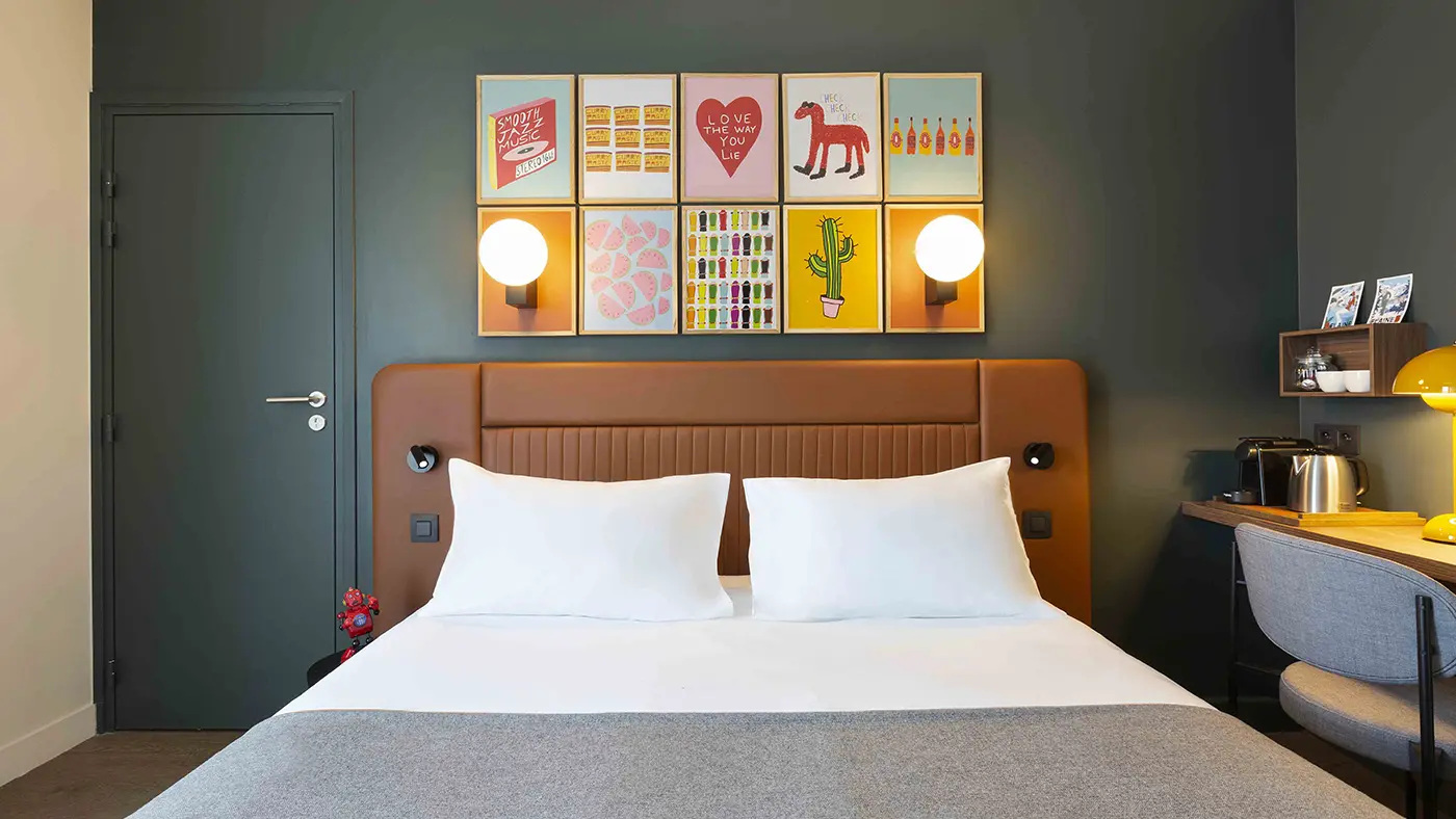 Kamer appartement 2 personen RockyDuo Ontbijt J-30 - RockyPop Flaine Hôtel & Spa 4* - Flaine Forum 1600