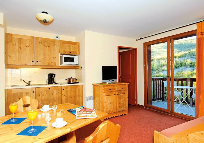 3 Kamer appartement 6 Personen. - Résidence Les Alpages du Corbier 4* - Le Corbier