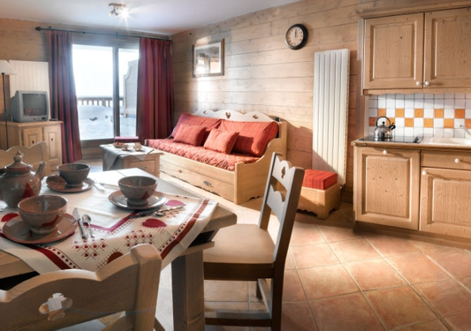 3 Kamer appartement 4/6 Personen. - Résidence CGH & SPA La Ferme du Val Claret 4* - Tignes Val Claret