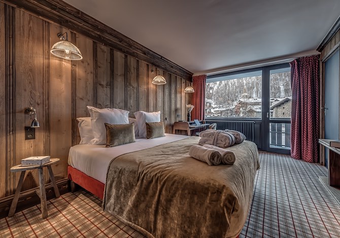 Comfort Kamer appartement dubbel of twin Ontbijt - Hôtel Le Val d'Isère - Val d'Isère Centre