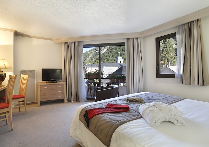 Kamer appartement 2 personen Superior Halfpension - Hotel Amélie 3* - Brides les Bains