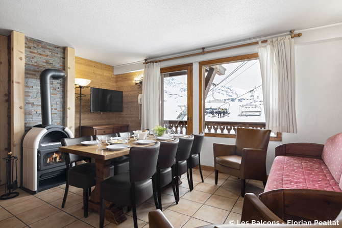 3-kamer appartement cabine - 2 t/m 8 personen - Résidence Les Balcons Le Val Chavière - Val Thorens