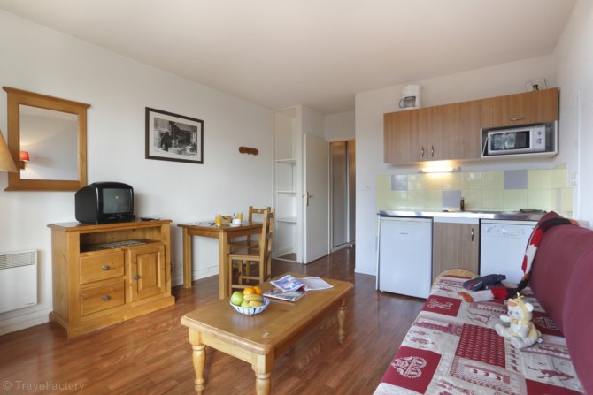 Studio 2 personen - - Résidence Vacanceole l'Edelweiss - Les Deux Alpes Centre
