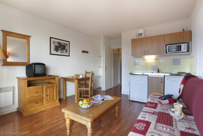 Studio - 1t/m 2 personen - Résidence Vacanceole l'Edelweiss - Les Deux Alpes Centre 