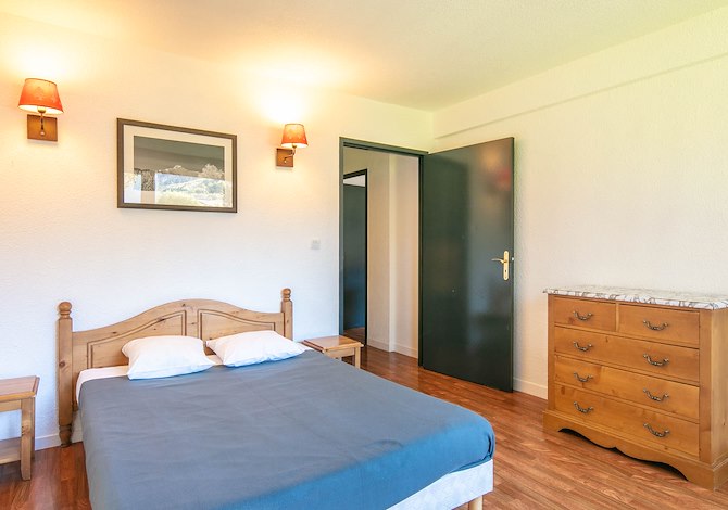 2-kamer appartement cabine - 2 t/m 6/8 personen - Résidence Vacanceole l'Edelweiss - Les Deux Alpes Centre 