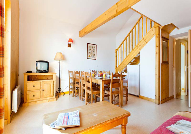 4-kamer appartement - 6 t/m 9 personen - Résidence Odalys Les Chalets de la Porte des Saisons 3* - Saint Sorlin d'Arves