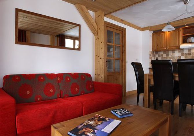 2 Kamers 4/6 Personen met cabine - Résidence La Cime des Arcs 4* - Les Arcs 2000
