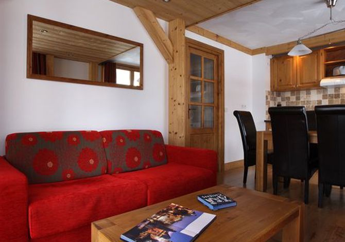 2 Kamers 4/6 Personen met cabine - Résidence La Cime des Arcs 4* - Les Arcs 2000