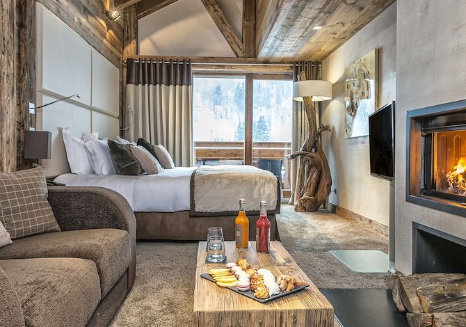 Junior Suite 2 personen Alpine Ontbijt - Hôtel Le Kaila 5* - Méribel Centre 1600