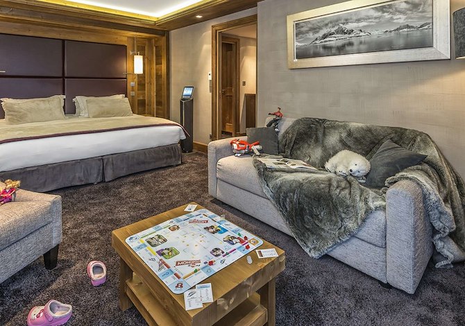 Suite 3 personen Familie Ontbijt - Hôtel Le Kaila 5* - Méribel Centre 1600