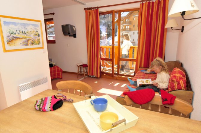 3 Kamers 6 Personen - Résidence Le Rond Point des Pistes 3* - Saint François Longchamp