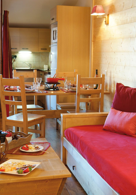 Studio 2 personen - Résidence Lagrange Vacances Cybèle 3* - Brides les Bains