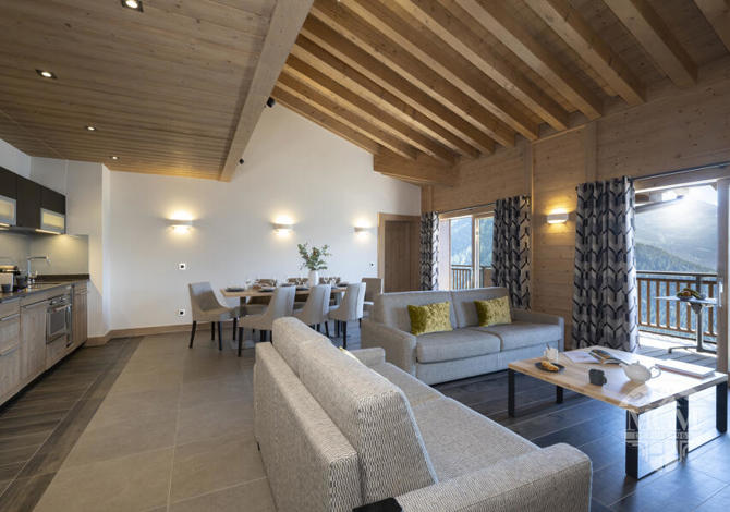 Suite 8 Personen bij vroegboeking - MGM Hôtels & Résidences – Résidence Alpen Lodge - La Rosière