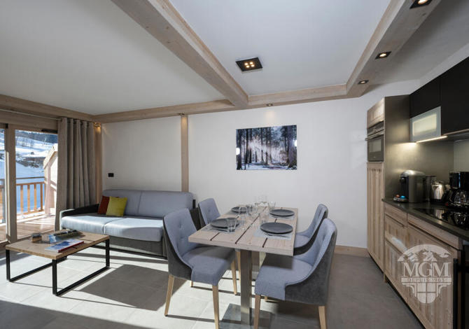 2 Pieces 4 personen Confort - MGM Hôtels & Résidences – Résidence Le Roc des Tours - Le Grand Bornand