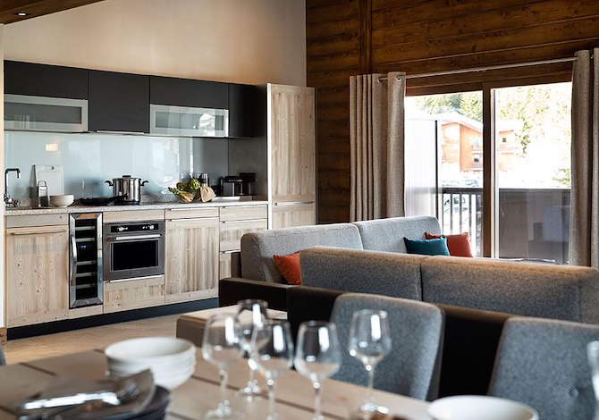 3- kamer appartement comfort - 2 t/m 6 personen, kort verblijf - MGM Hôtels & Résidences – Résidence Amaya - Les Saisies