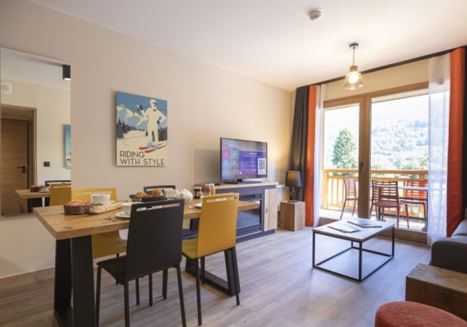 2 Kamer appartement 4 Personen Comfort - Résidence Club - MMV Samoëns Village 4* - Samoëns