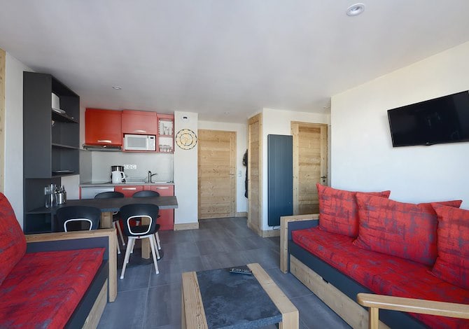 2-kamer appartement - 1 t/m 5 personen - travelski home select - Résidence Backgammon - Plagne - Les Coches