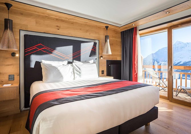 Suite 2 personen Superieur Familie - Hôtel Alparena 4* - La Rosière