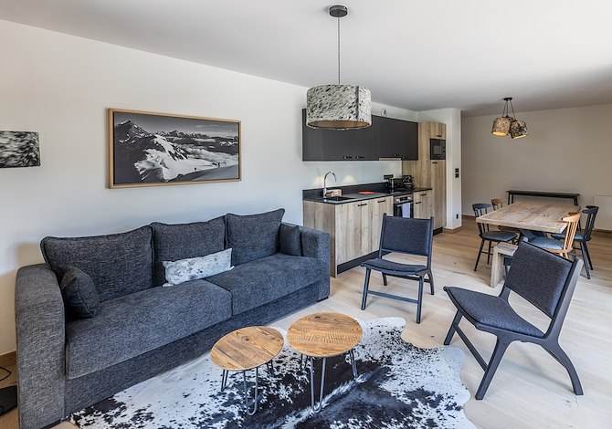 3 Kamer appartement 6 personen - Résidence Cristal Lodge - Serre Chevalier 1350 - Chantemerle