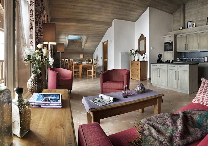 3 Kamer appartement 6 personen . - Résidence CGH & SPA Le Telemark 4* - Tignes 2100 Le Lac
