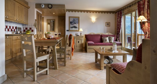 3 Kamer appartement 6 personen . - Résidence CGH & SPA Les Cimes Blanches 4* - La Rosière