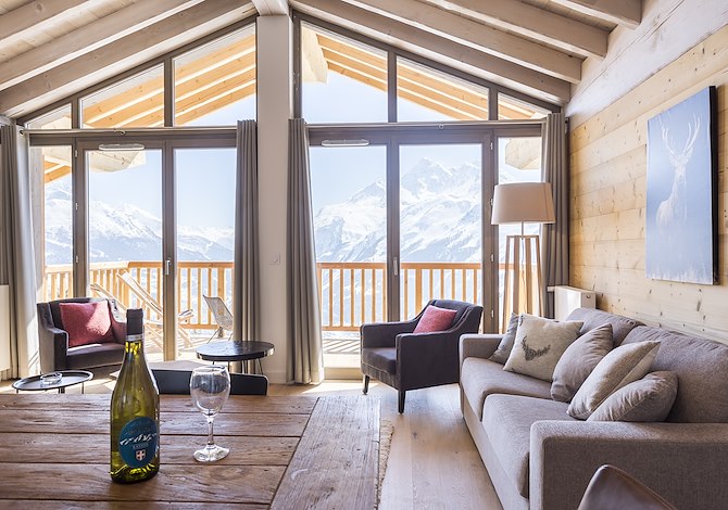 3 kamer appartement 6 personen Premium - Résidence Le Hameau de Barthélémy - La Rosière