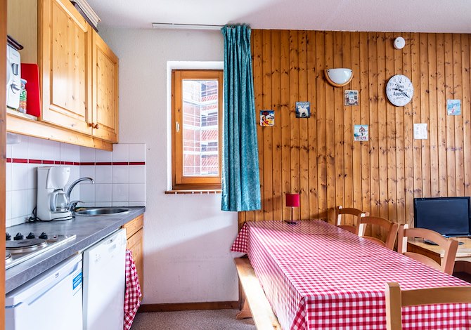 3 Kamer appartement 6 Personen - Résidence Vacanceole Le Grand Morillon - Morillon 1100 Les Esserts