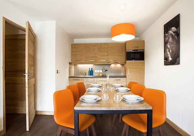 3 Piek 6 personen gezin - Skissim Premium - Résidence le Coeur des Loges 4* - Les Menuires Preyerand