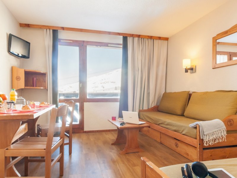 Studio slaapnis - 2 tm 4 personen (22-25 m²) - Pierre & Vacances Résidence Les Temples du Soleil Dutchweek - Val Thorens